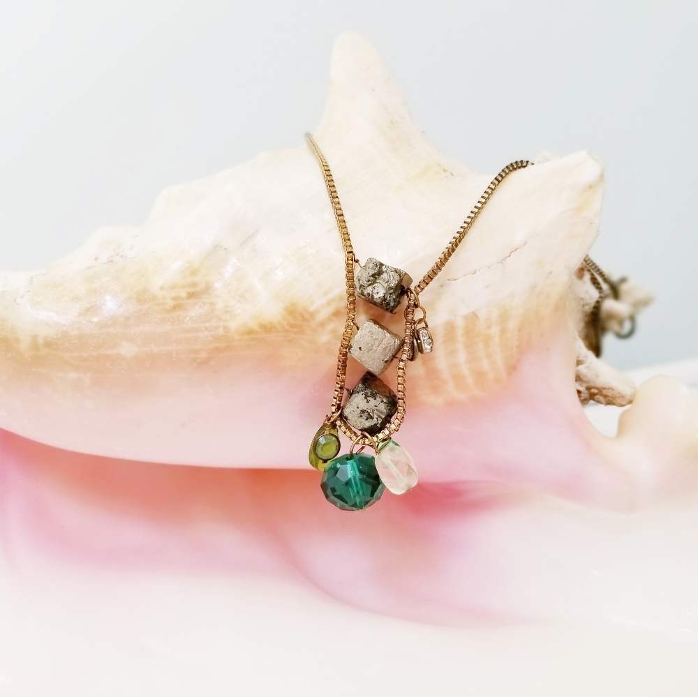 Green Beaded Necklace